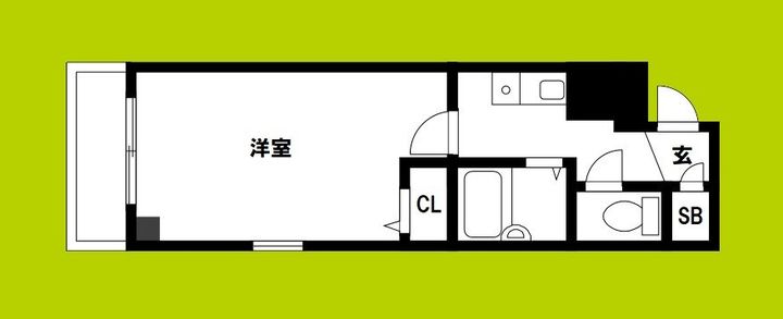 貴王天満橋の間取り