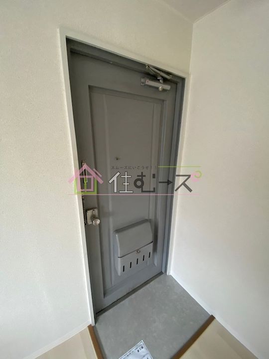 ハイムヤマウチの玄関