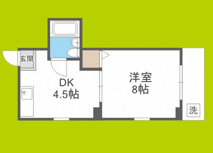 ハイムヤマウチの間取り