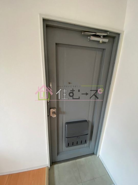 ハイムヤマウチの玄関