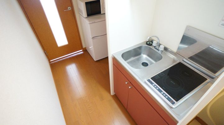 レオパレス外環富田林のキッチン