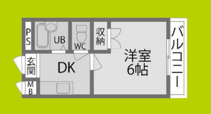 グラヴィール鶴和の間取り