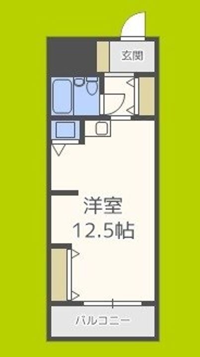 ライオンズマンション難波南第2の間取り