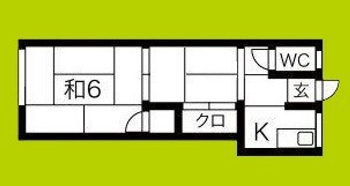 KD諏訪ハイツの間取り