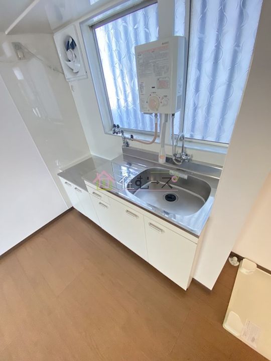 大阪府大阪市旭区新森7丁目(一戸建)の賃貸物件のキッチン