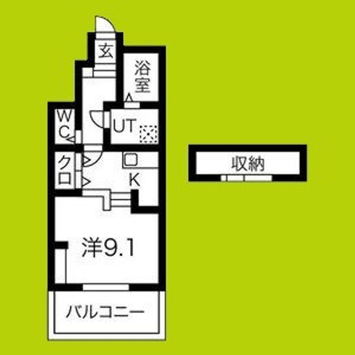 あんしん+小畑町08-13001の間取り
