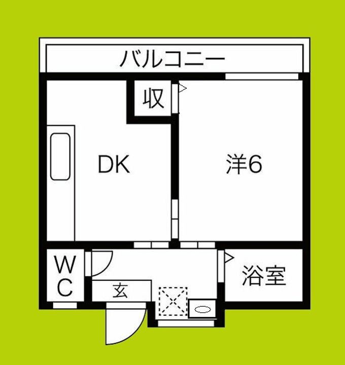 亀井文化住宅の間取り
