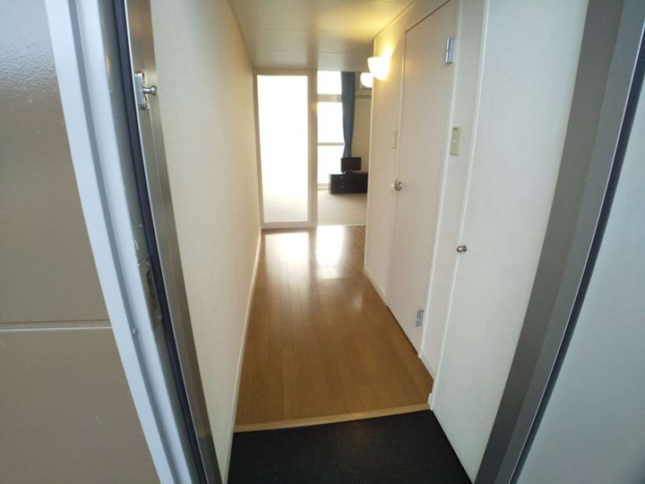 レオパレスサン・マックIIの玄関