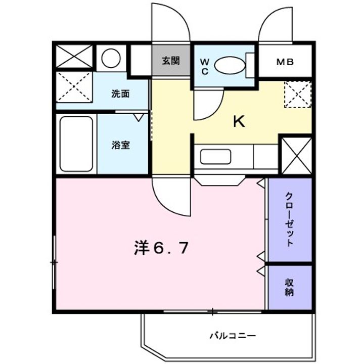 エスポワール ヒルの間取り