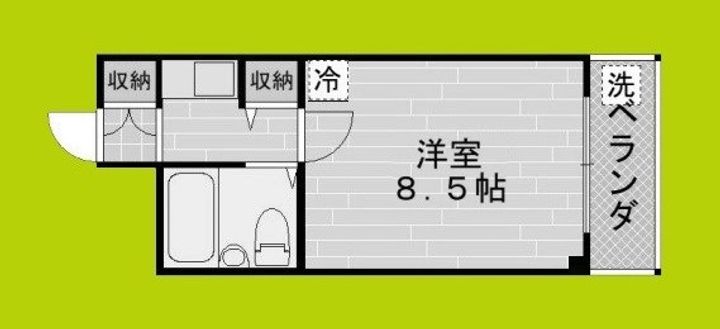 ハイツ今井の間取り