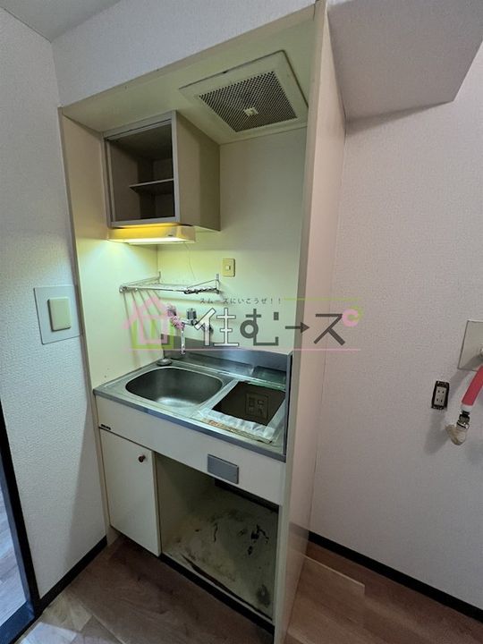 ルーモ矢田IIのキッチン