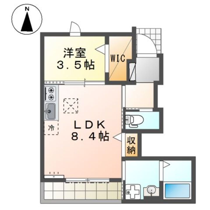 メゾン ド リュンヌの間取り