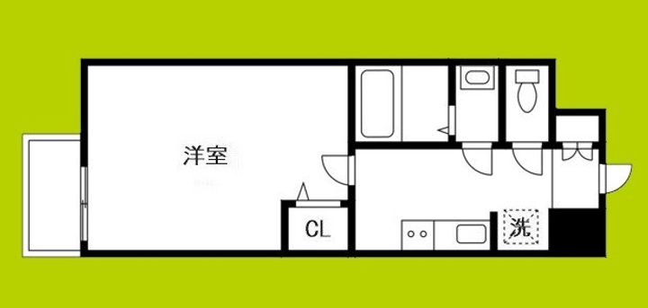 アドバンス大阪ヴェンティの間取り