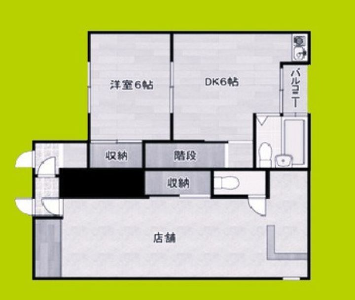 大阪府大阪市大正区泉尾3丁目(一戸建)の賃貸物件の間取り