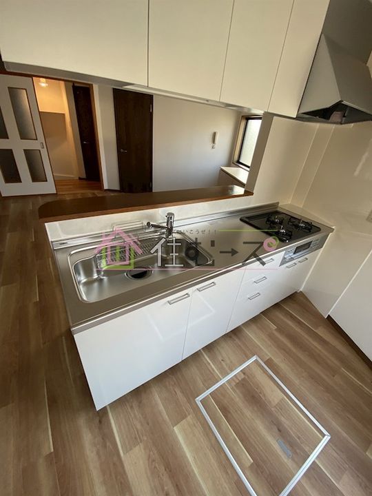 大阪府大阪市住之江区浜口西2丁目(一戸建)の賃貸物件のキッチン