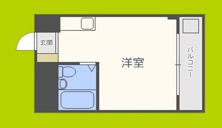 シャトー平野の間取り