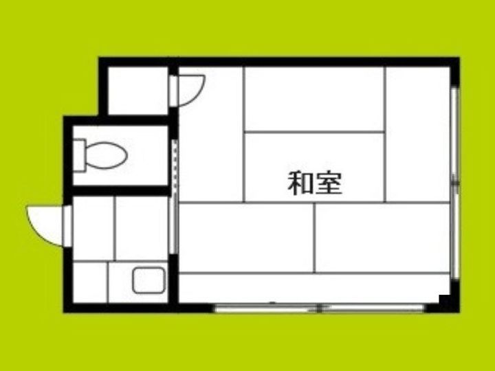 わかばハイツの間取り