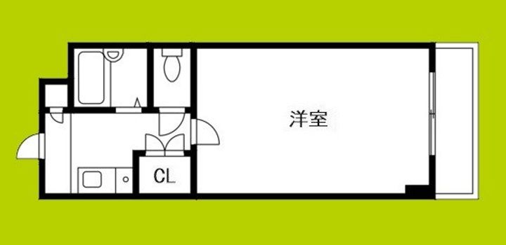 北村マンションの間取り