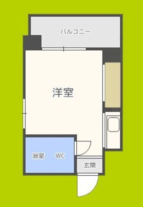 あけのべビルの間取り