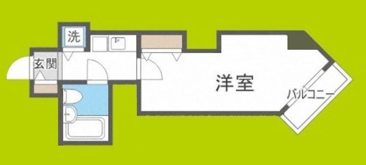 ロータリー天神橋の間取り