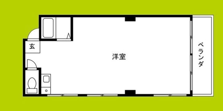 杉野ビル本館の間取り
