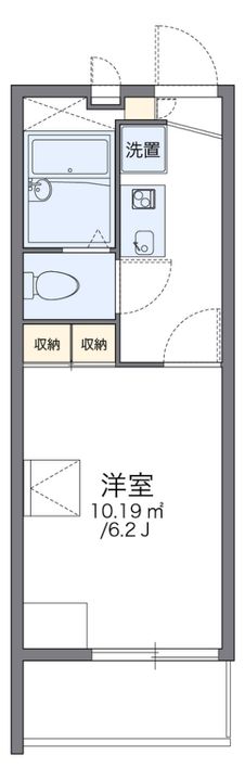 レオパレスボナールの間取り