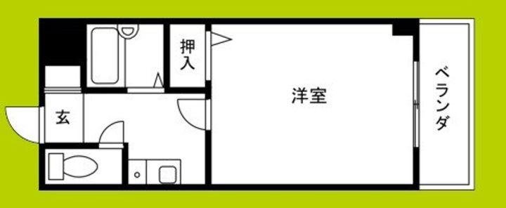 ヴェルヴェデーレIIの間取り