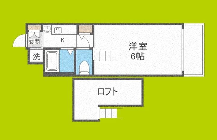 エステムコート大阪・中之島南の間取り