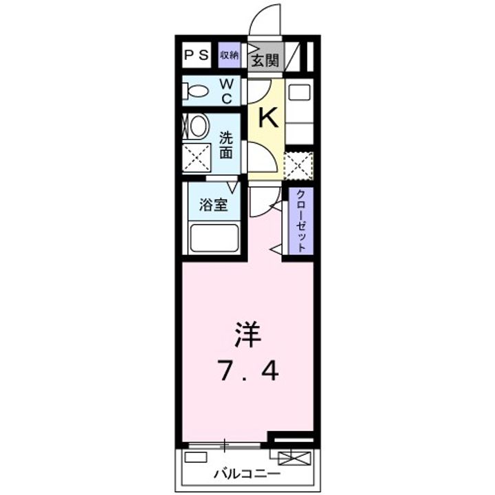 サンプラザ金剛の間取り
