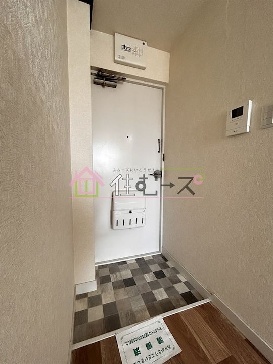 平野本町センタービルの玄関