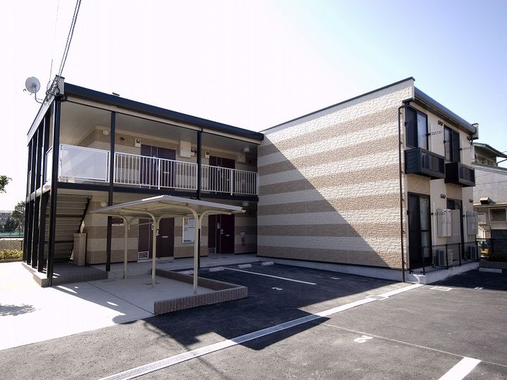レオパレスフォレストコート大井の外観