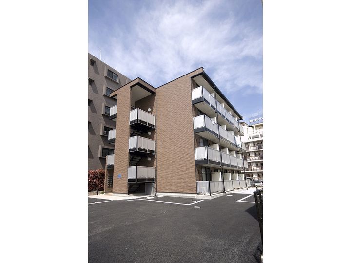 レオパレスヴェルデ古曽部の外観