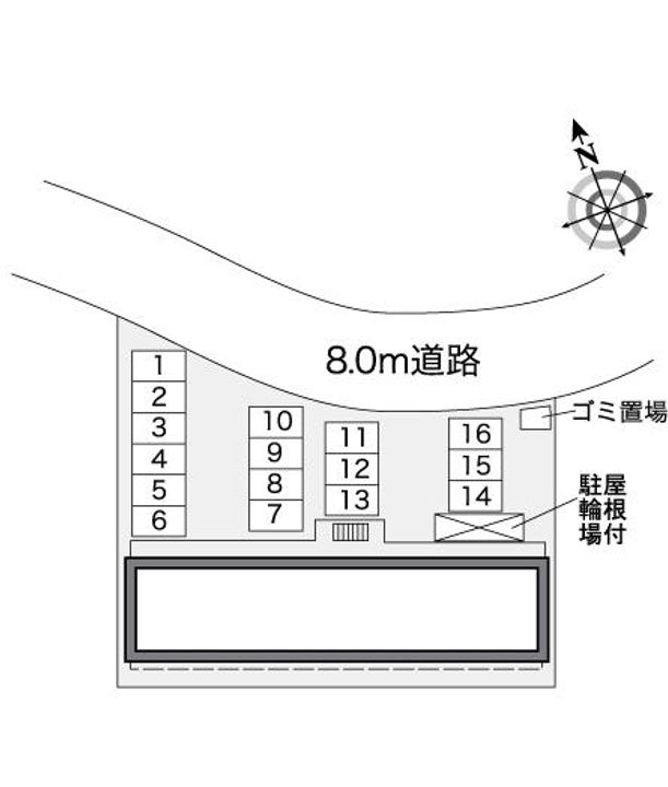 レオパレスサウスヒル深阪のその他画像