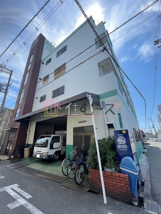 加美ハイツの外観