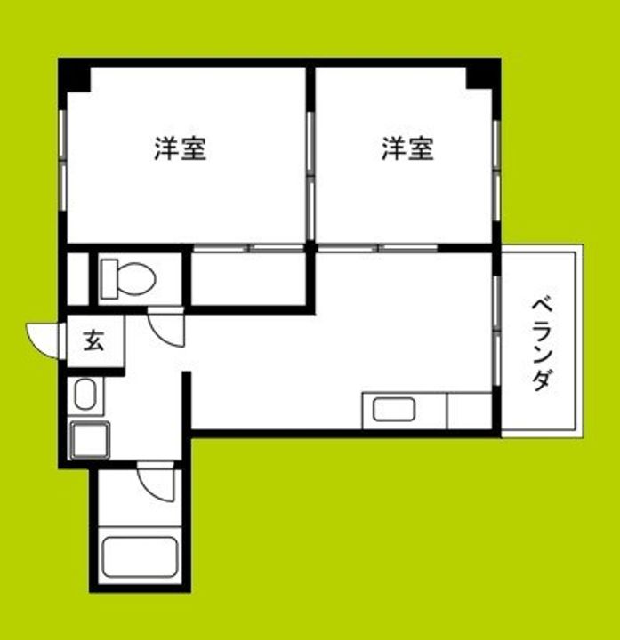 ローズハイツの間取り