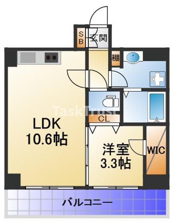 ODESSA西天満の間取り
