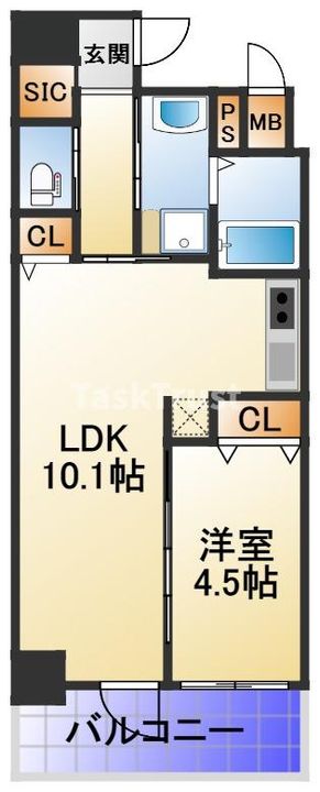 ファーストフィオーレ梅田イーストの間取り