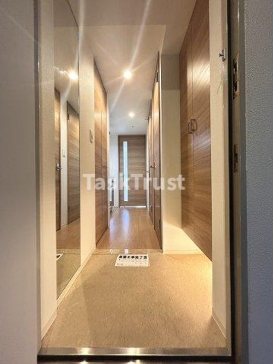 セイワパレス玉造上町台の玄関