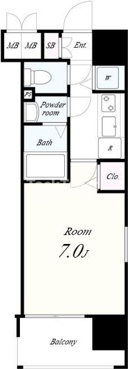 セイワパレス玉造上町台の間取り