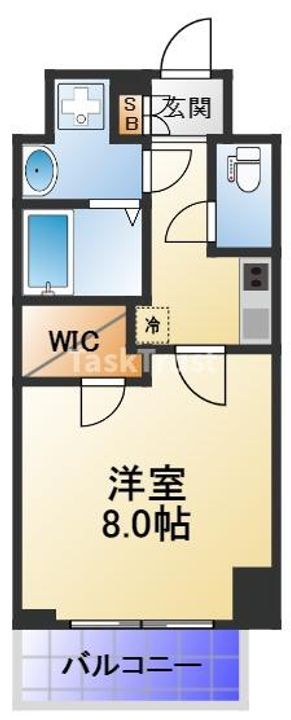 SPコート大阪城東の間取り