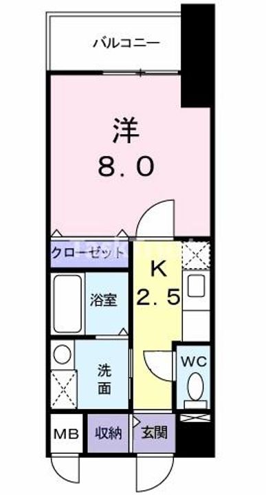 サニーレジデンス吉野の間取り