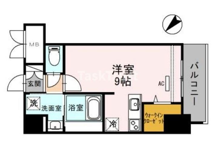 ラルーチェ北梅田の間取り