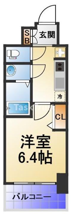 アドバンス北大阪ロワンの間取り