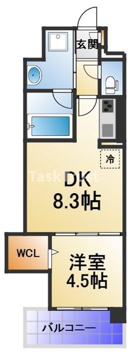 京橋イーストガーデンの間取り