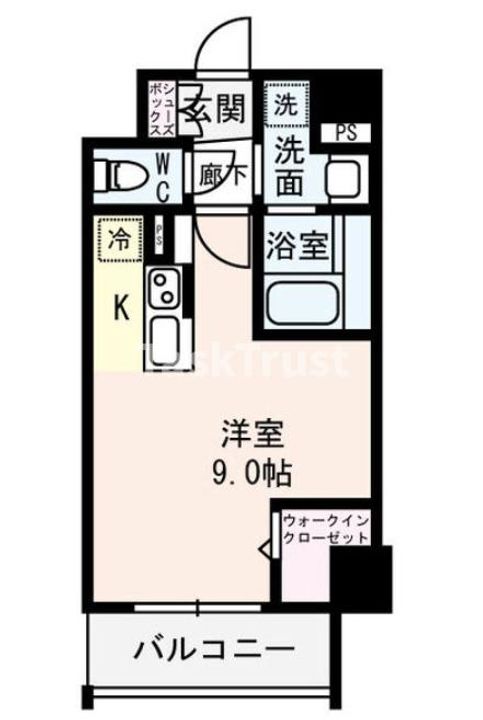 ラルーチェ北梅田の間取り