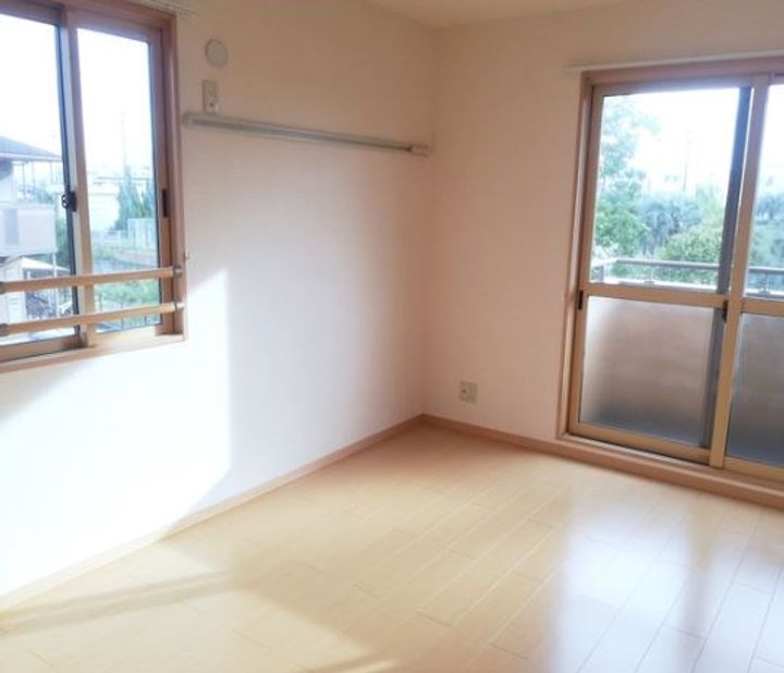 セイシェル大山B203の寝室