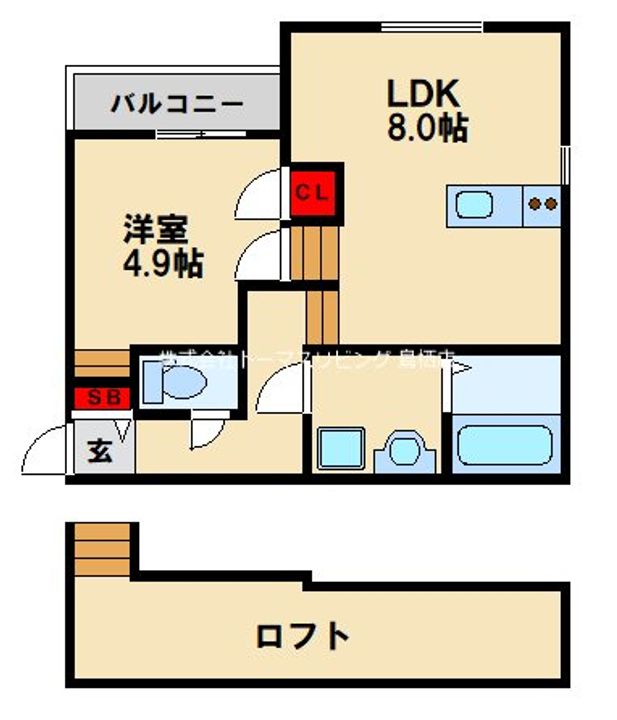 アルヴィータ基山Iの間取り