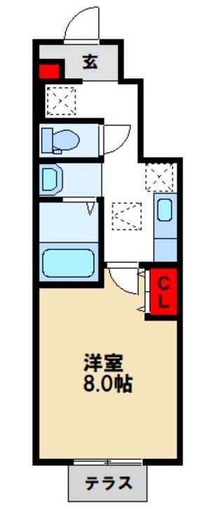 ルミエール鳥栖の間取り
