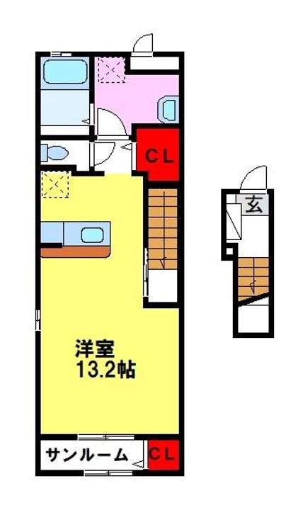アリエッタ204の間取り