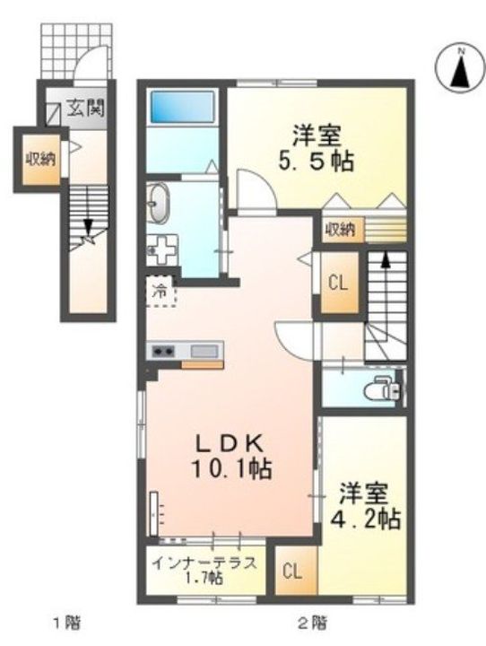 仮)ヨネズホームの間取り